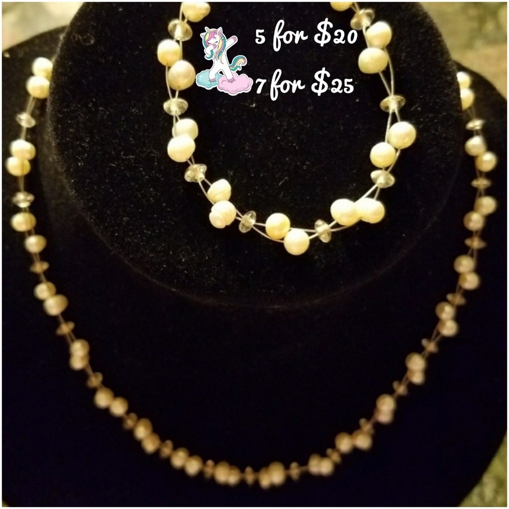 necklace and bracelet (INCLUDED IN BUNDLE & SALE)